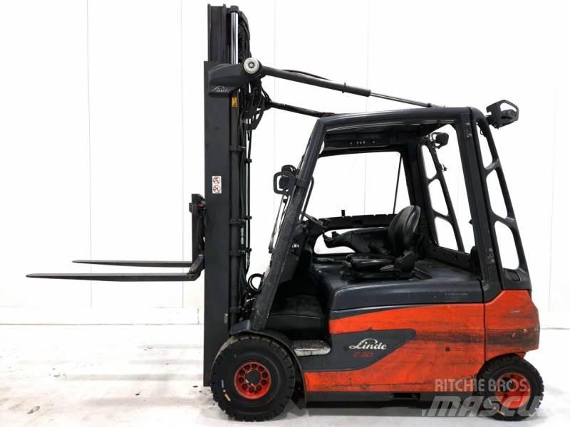 Linde E30L-01 電動堆高機