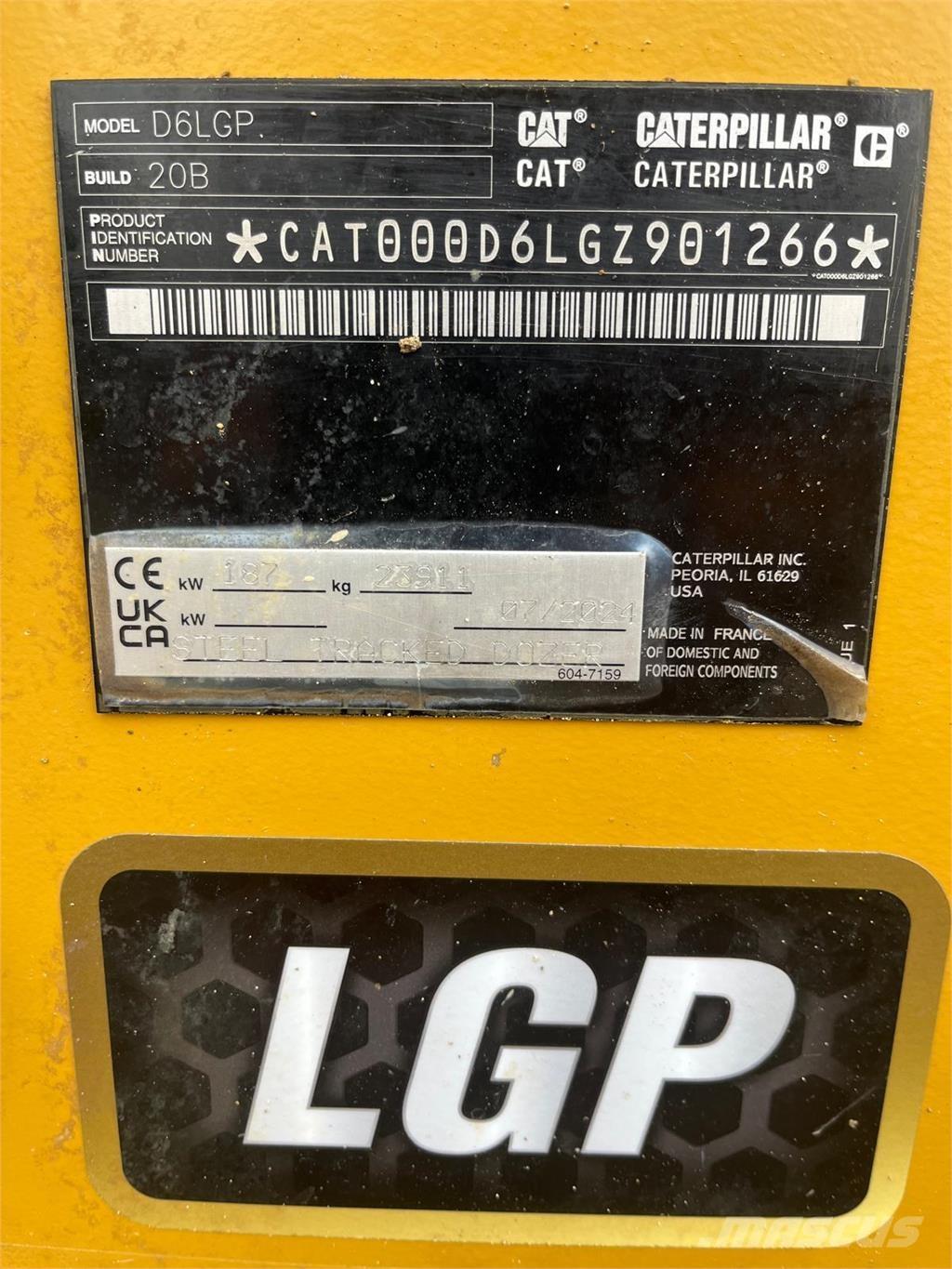 CAT D6LGP 履帶推土機