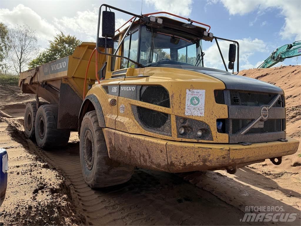 Volvo A30G 鉸接式起吊車