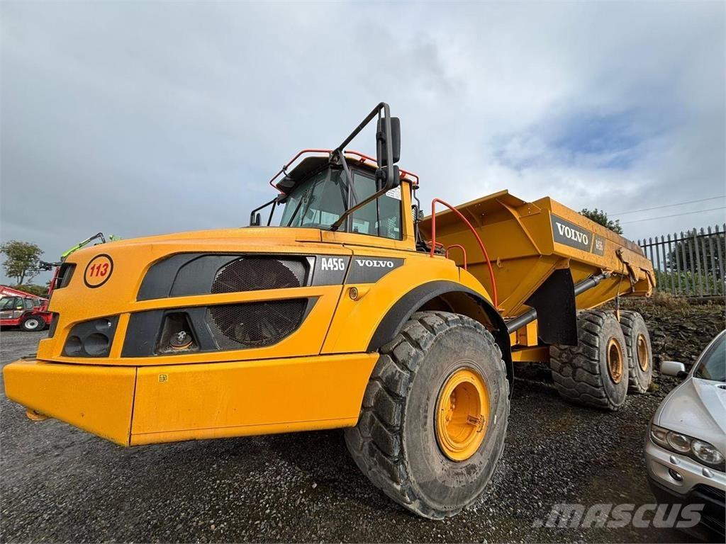 Volvo A45G 鉸接式起吊車