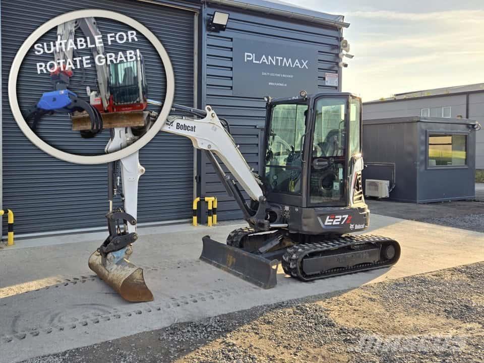 Bobcat E27 小型挖土機/掘鑿機<7t(小型挖掘機)