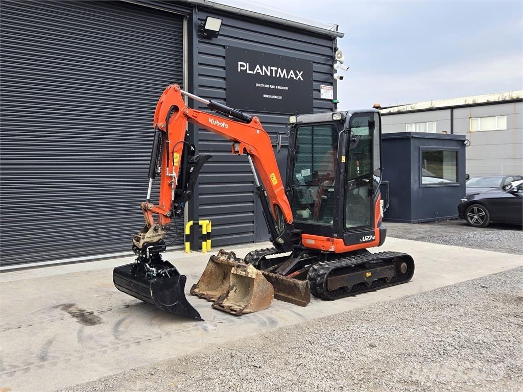 Kubota U27-4 小型挖土機/掘鑿機<7t(小型挖掘機)