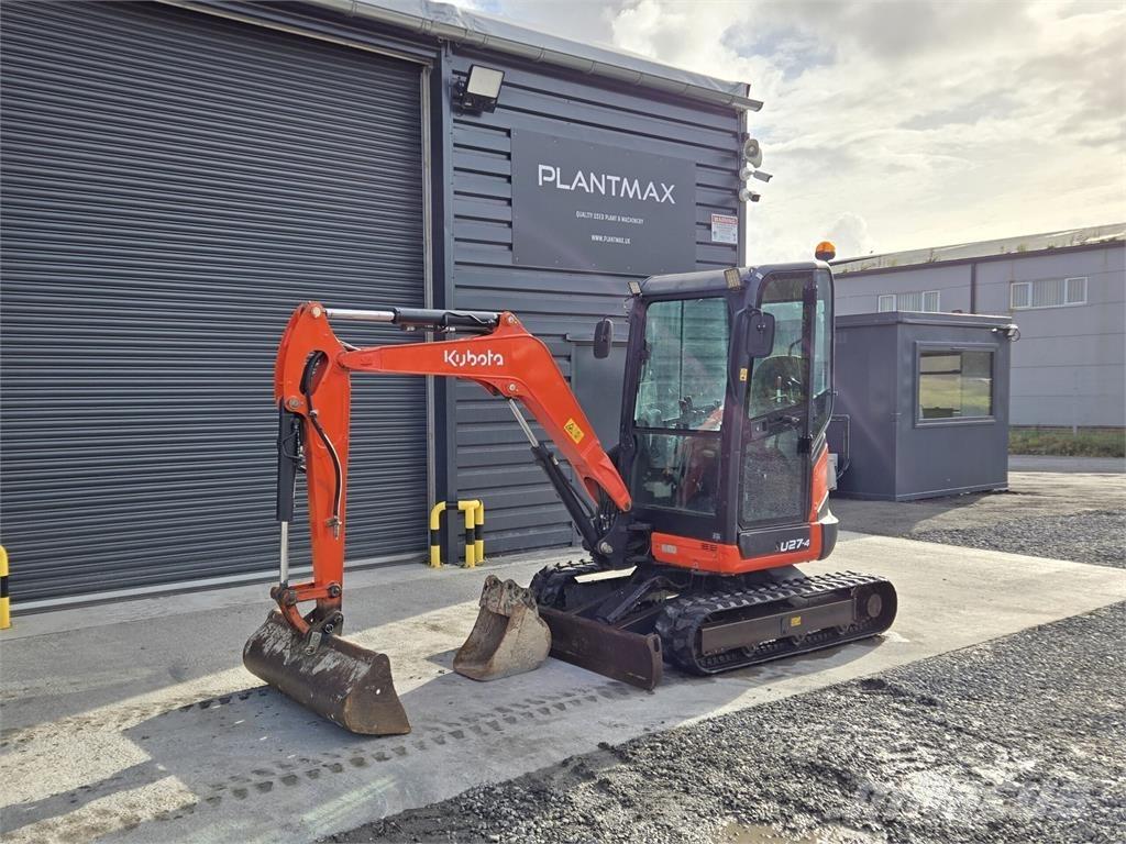 Kubota U27-4 小型挖土機/掘鑿機<7t(小型挖掘機)