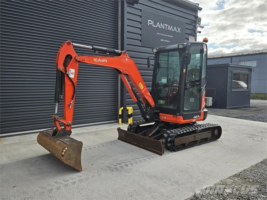 Kubota U27-4 小型挖土機/掘鑿機<7t(小型挖掘機)