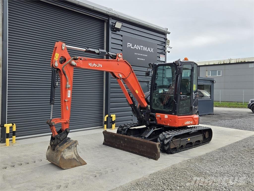 Kubota U50-5 中型挖土機/掘鑿機/挖掘機 7t-12t
