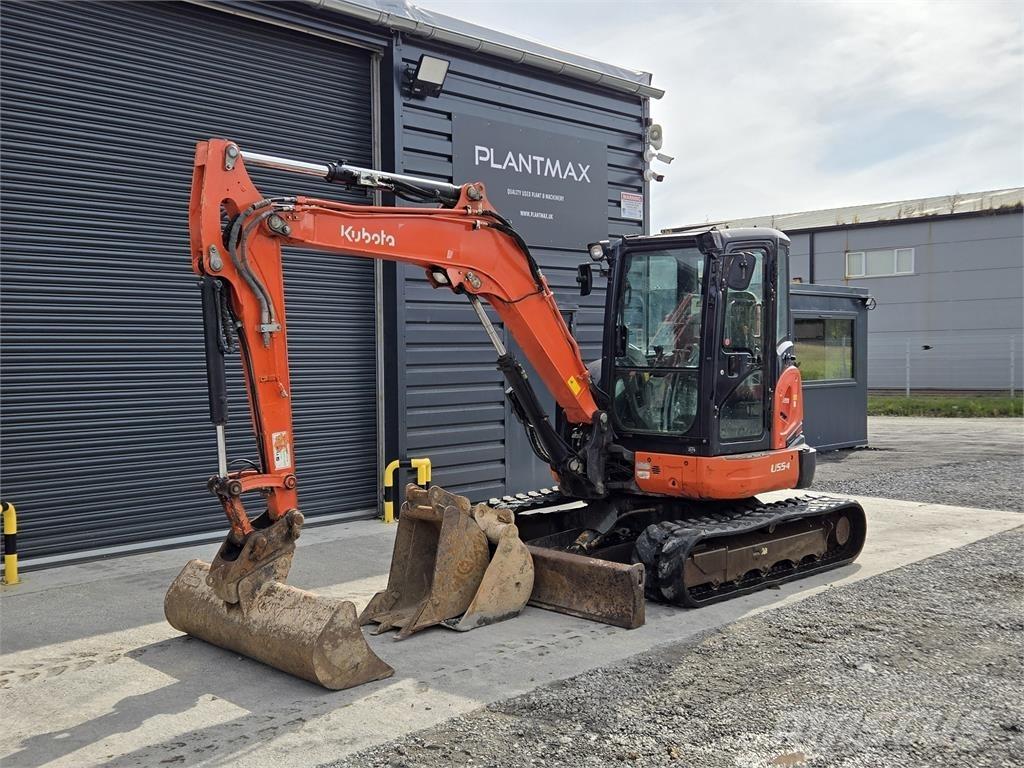 Kubota U55-4 中型挖土機/掘鑿機/挖掘機 7t-12t