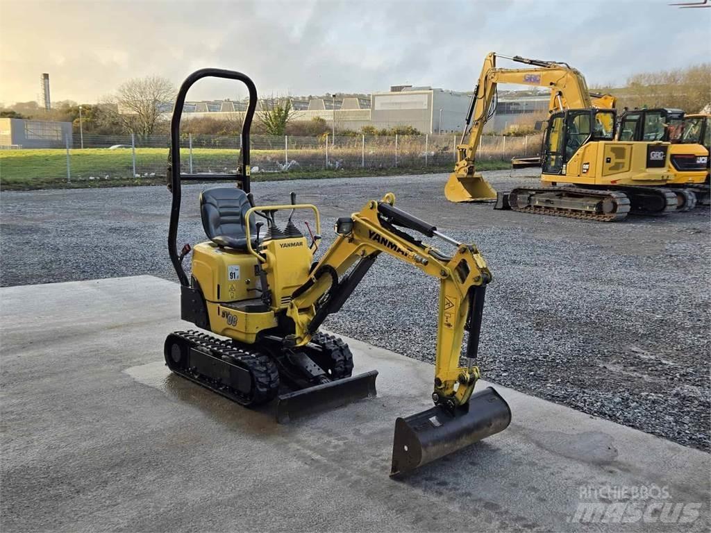 Yanmar SV08 小型挖土機/掘鑿機<7t(小型挖掘機)