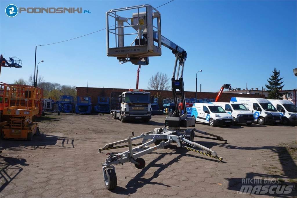 Omme 1550 EBZX 拖車裝載高空作業平台