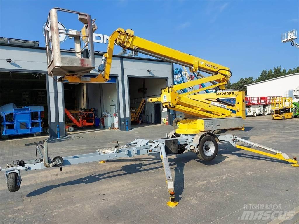 Omme 1830 EBZX 拖車裝載高空作業平台