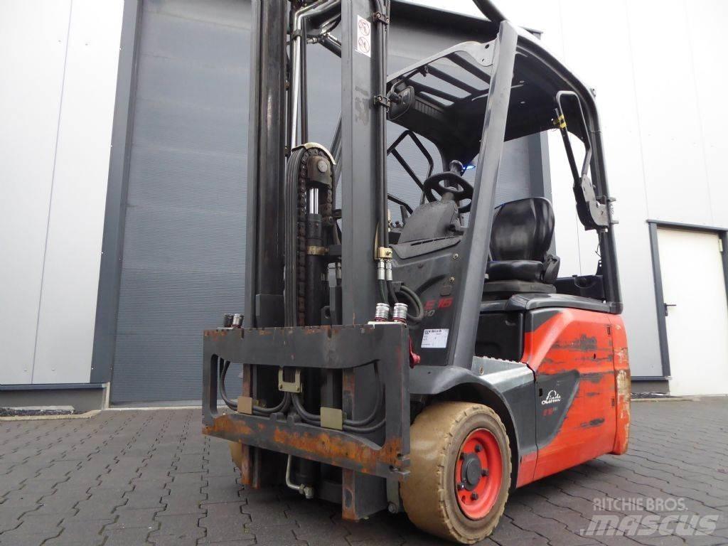 Linde E16-02 電動堆高機