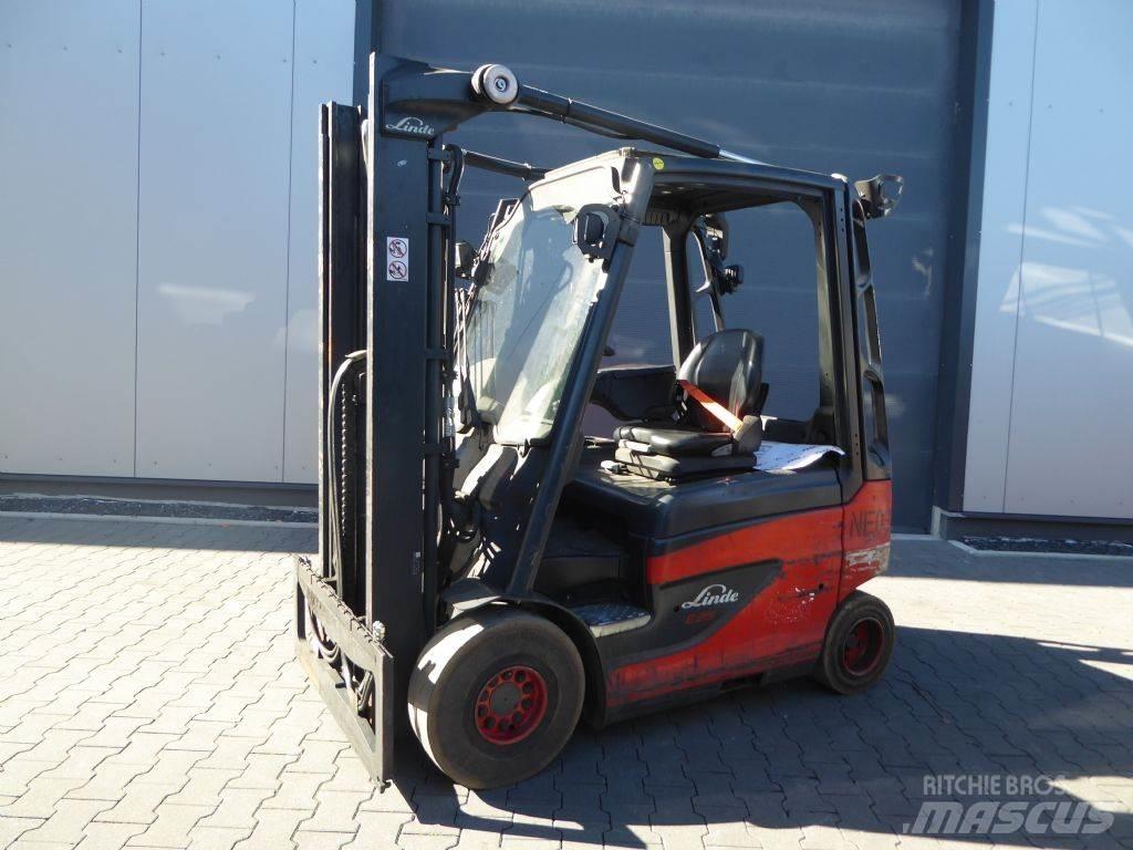 Linde E25-01 電動堆高機