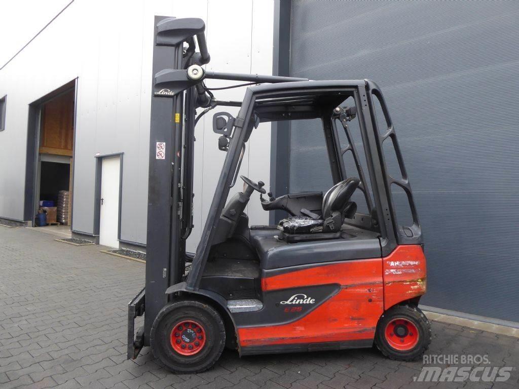 Linde E25-01 電動堆高機