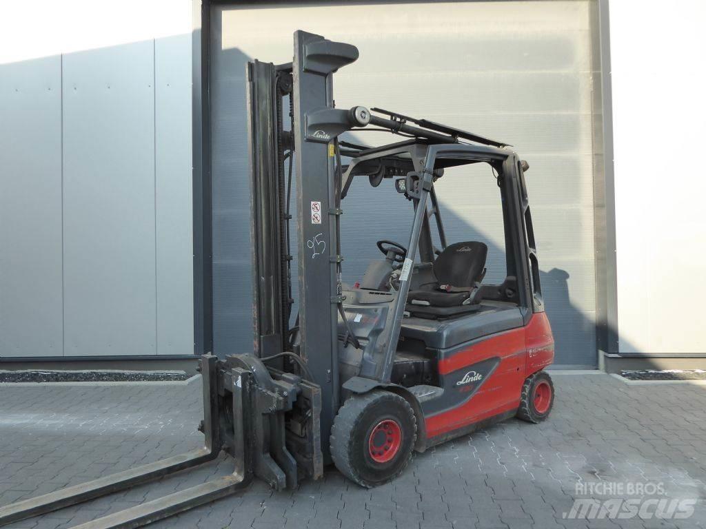 Linde E30-01 電動堆高機