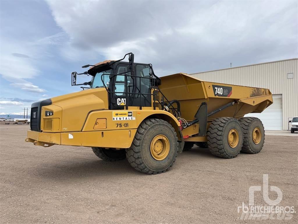 CAT 740GC 鉸接式起吊車