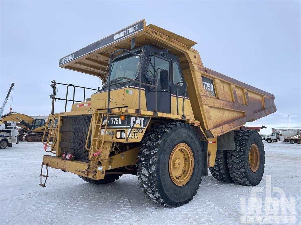 CAT 775D 剛性傾卸卡車