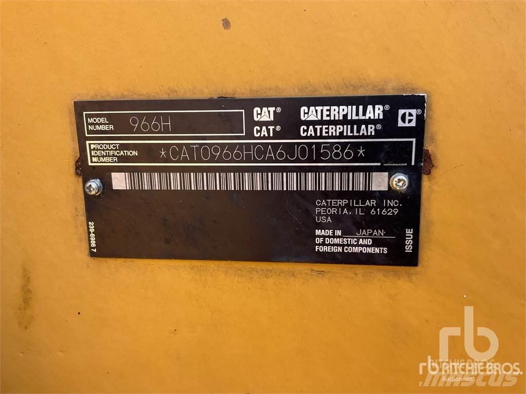 CAT 966H 輪胎式裝載機
