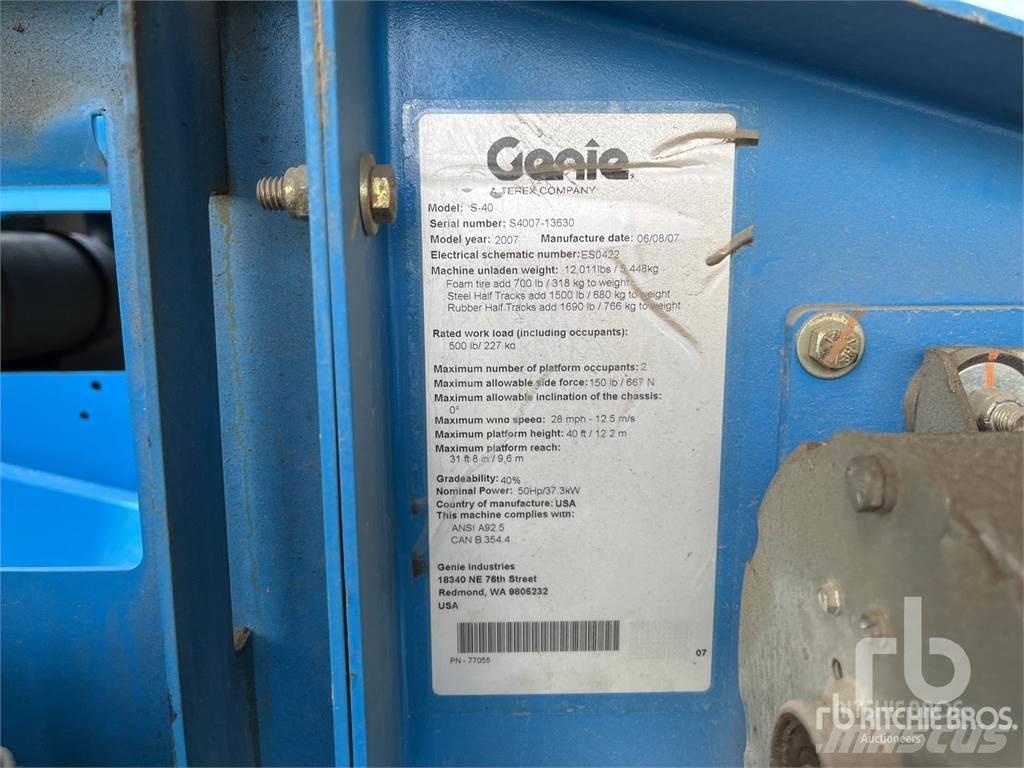 Genie S40 曲臂高空作業車