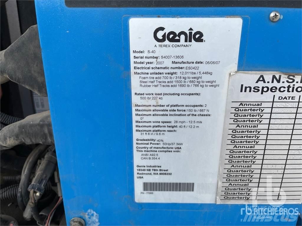 Genie S40 曲臂高空作業車