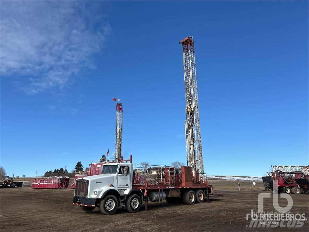 Kenworth T800 移動式鑽機車
