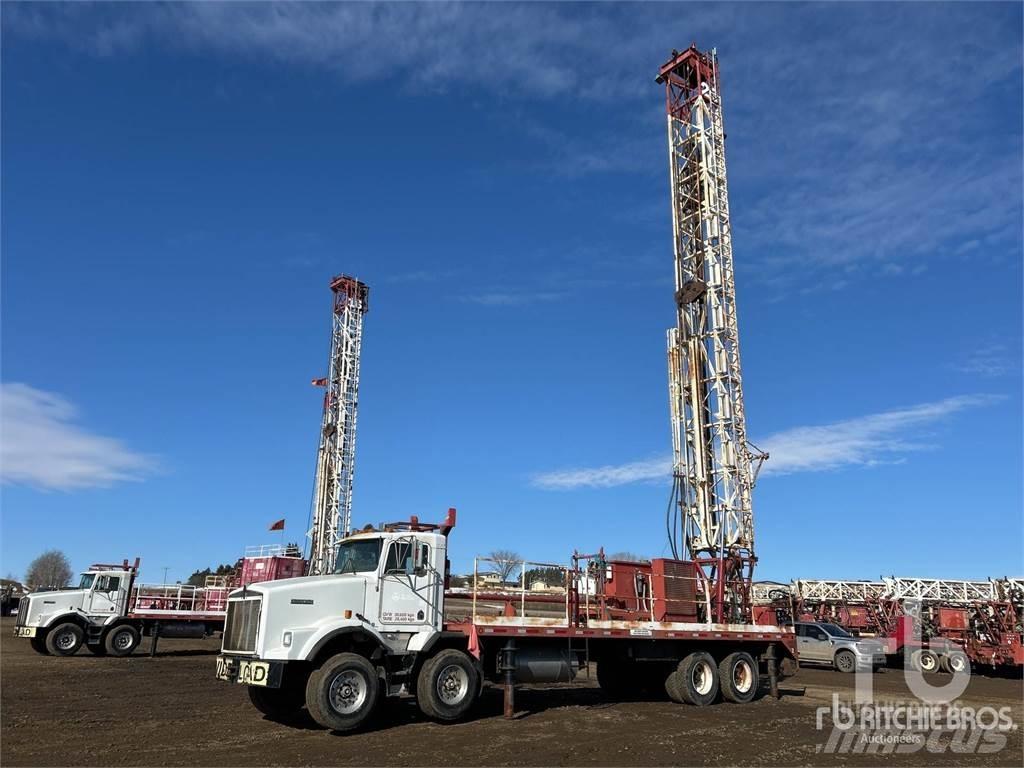 Kenworth T800 移動式鑽機車