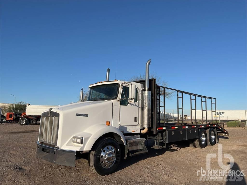 Kenworth T800B 平板式/側卸式卡車
