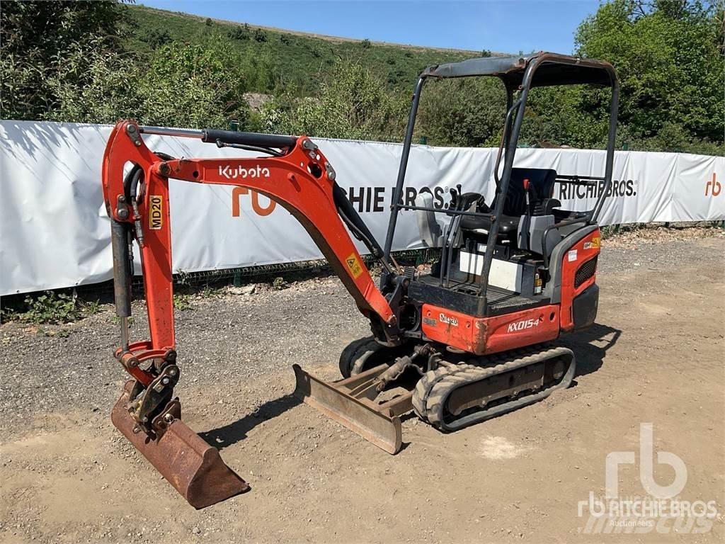 Kubota KX015-4 小型挖土機/掘鑿機<7t(小型挖掘機)