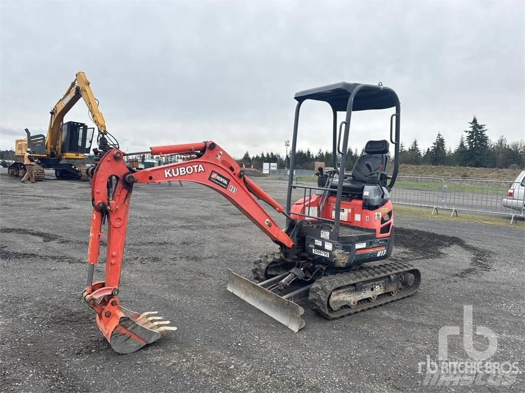 Kubota U17VR1 小型挖土機/掘鑿機<7t(小型挖掘機)