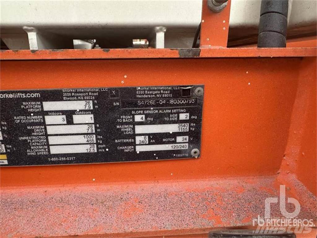 Snorkel S4726E 剪式升降機