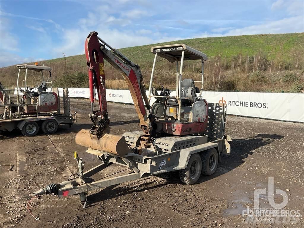 Takeuchi TB216 小型挖土機/掘鑿機<7t(小型挖掘機)