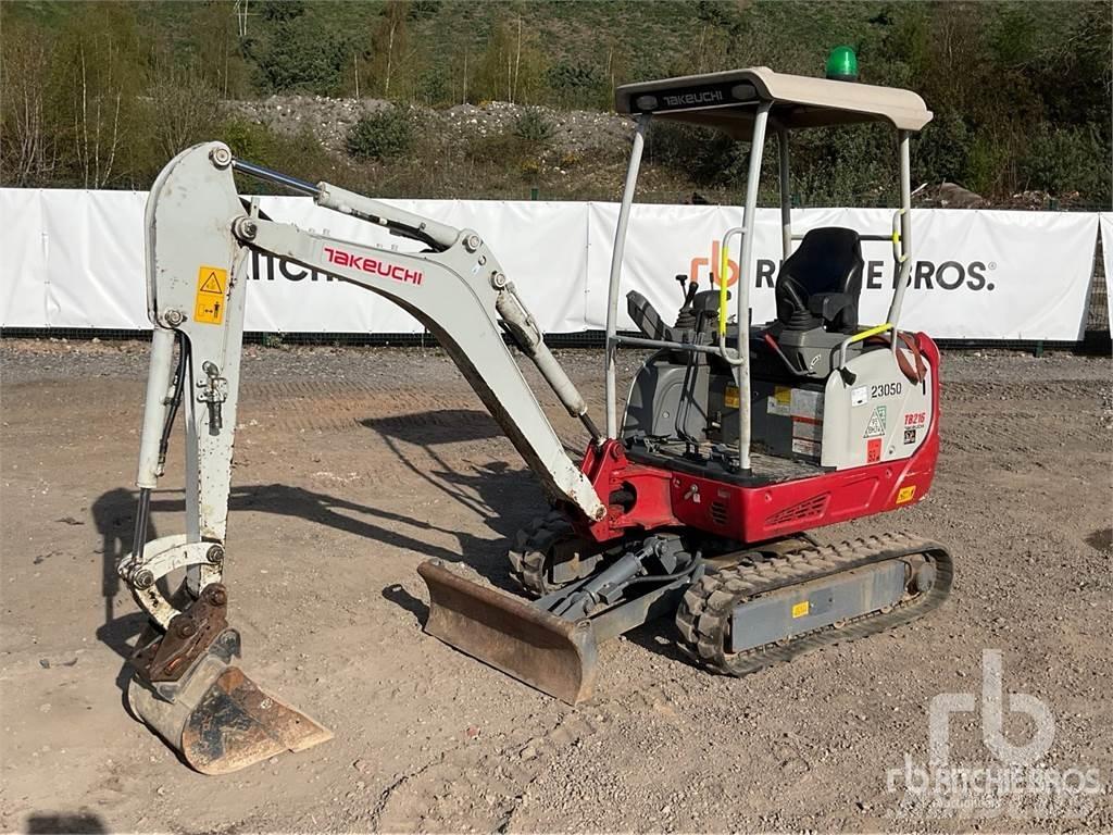 Takeuchi TB216 小型挖土機/掘鑿機<7t(小型挖掘機)