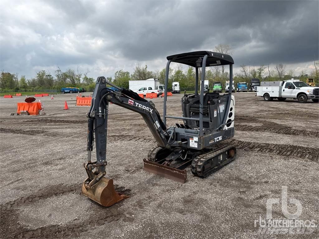 Terex TC16 小型挖土機/掘鑿機<7t(小型挖掘機)