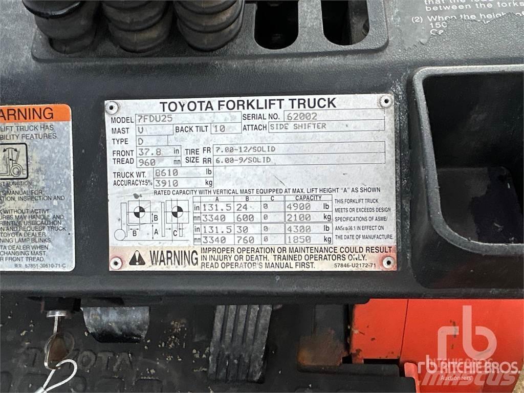 Toyota 7FDU25 柴油卡車