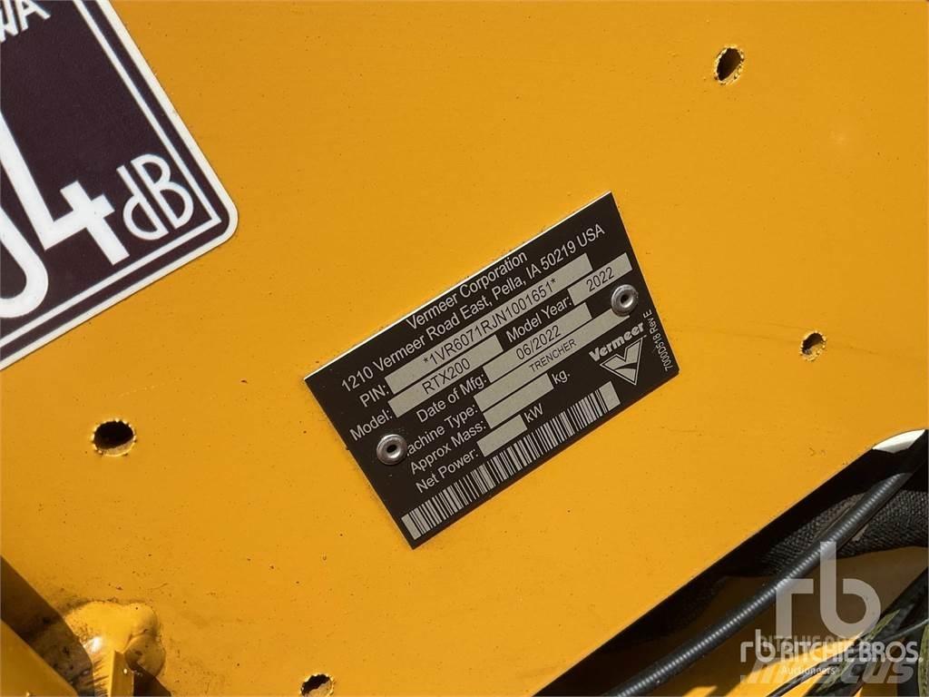 Vermeer RTX200 掘溝機