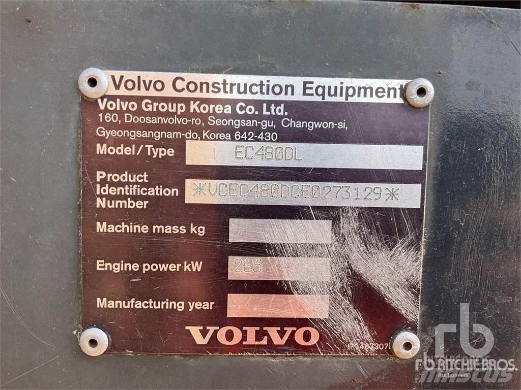 Volvo EC480DL 履帶式 挖土機/掘鑿機/挖掘機