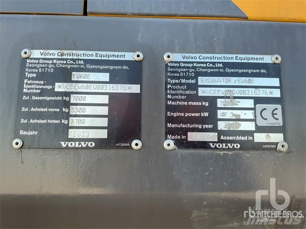 Volvo EW60E 旋轉式挖土機/掘鑿機/挖掘機