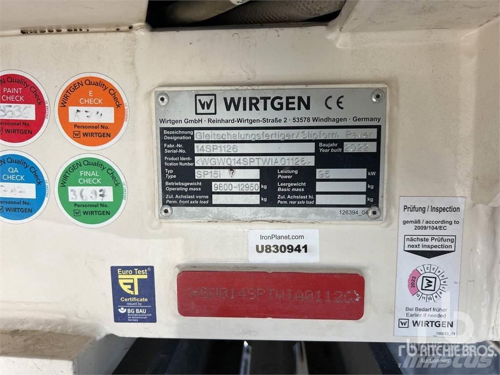 Wirtgen SP15I 混凝土鋪路機