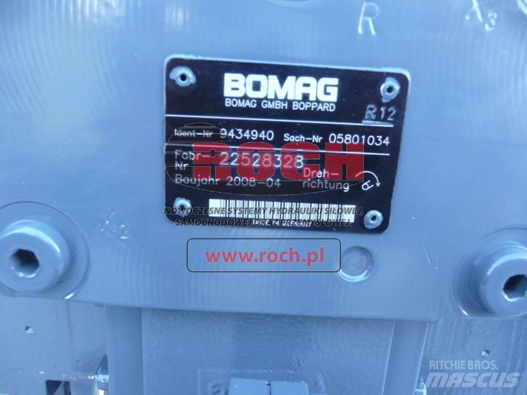 Bomag 9434940 05801034 油壓