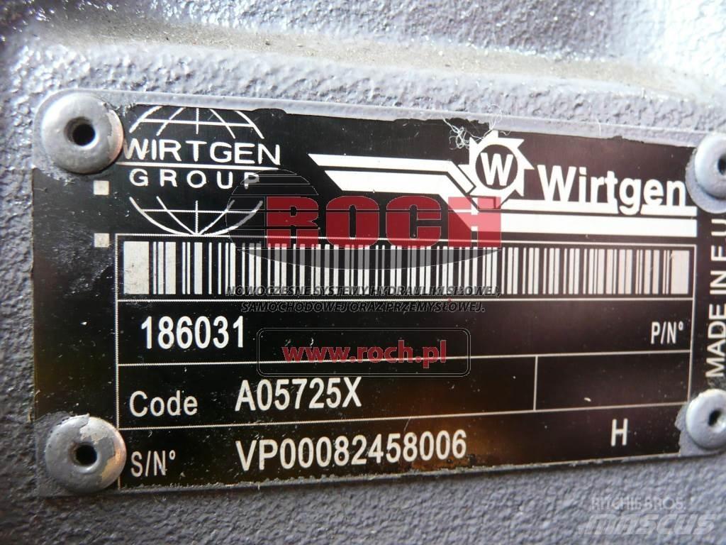 Wirtgen 186031 A05725X 引擎/發動機
