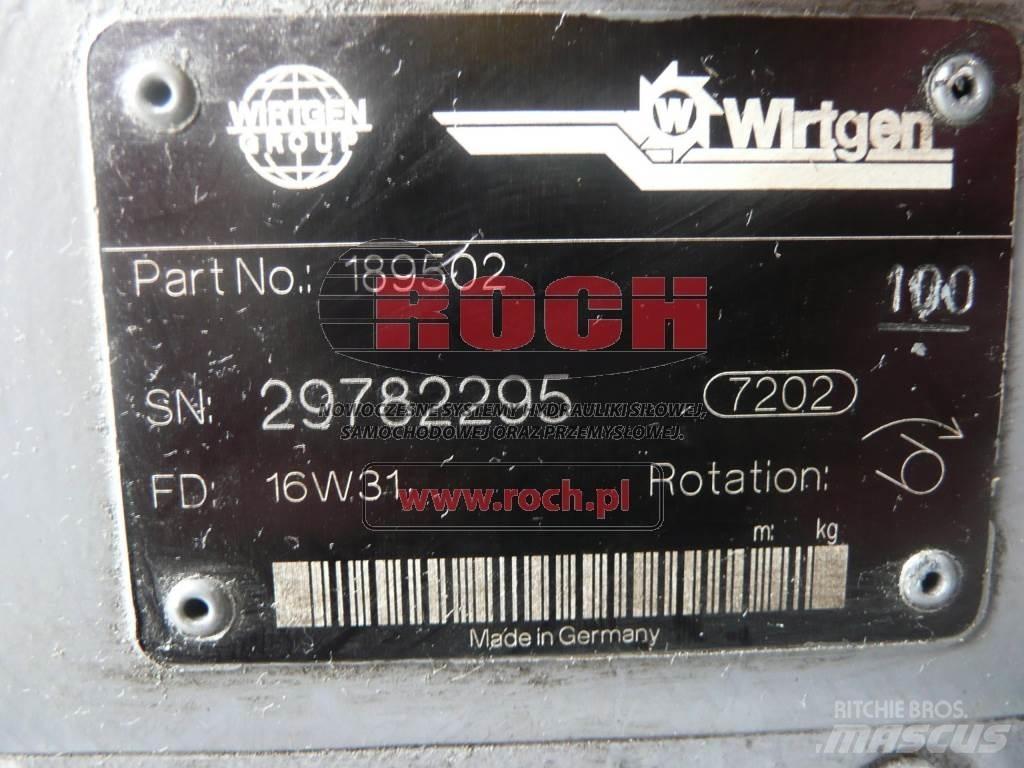Wirtgen 189502 油壓