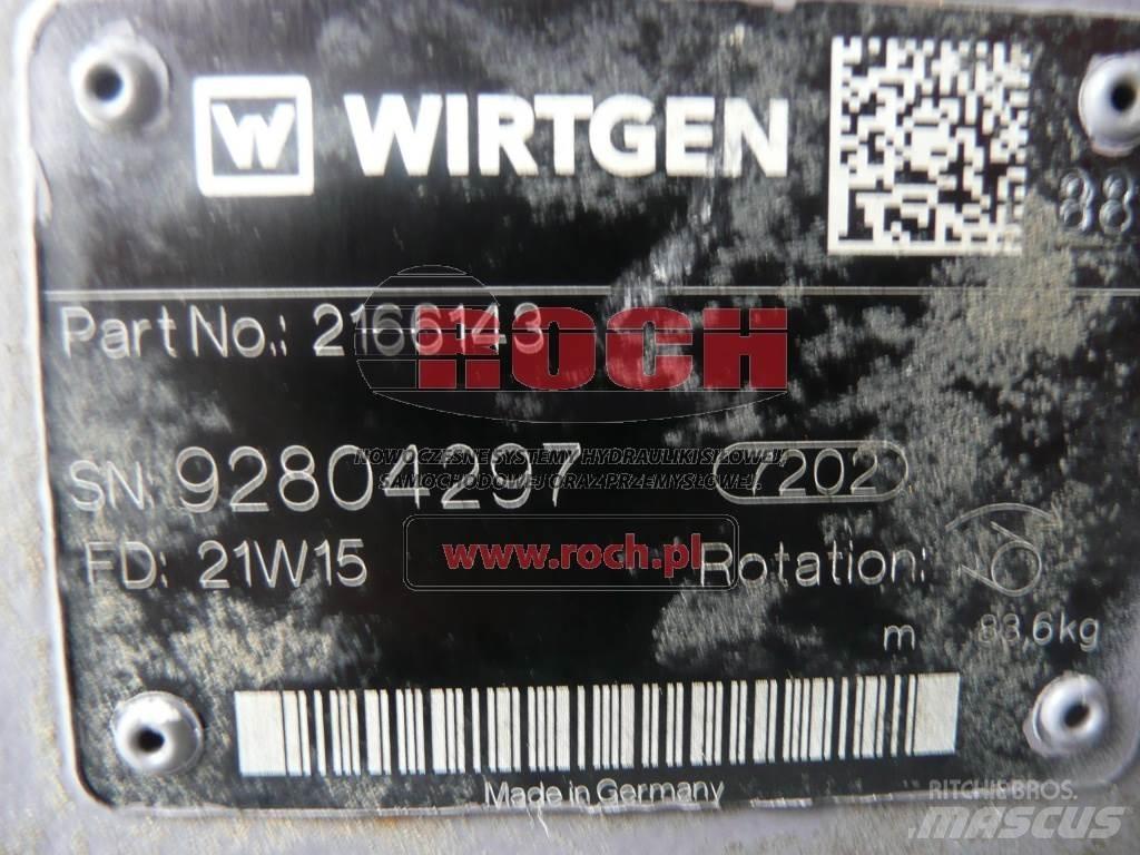 Wirtgen 2166143 油壓