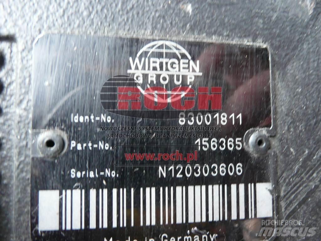 Wirtgen 83001811 156365 油壓