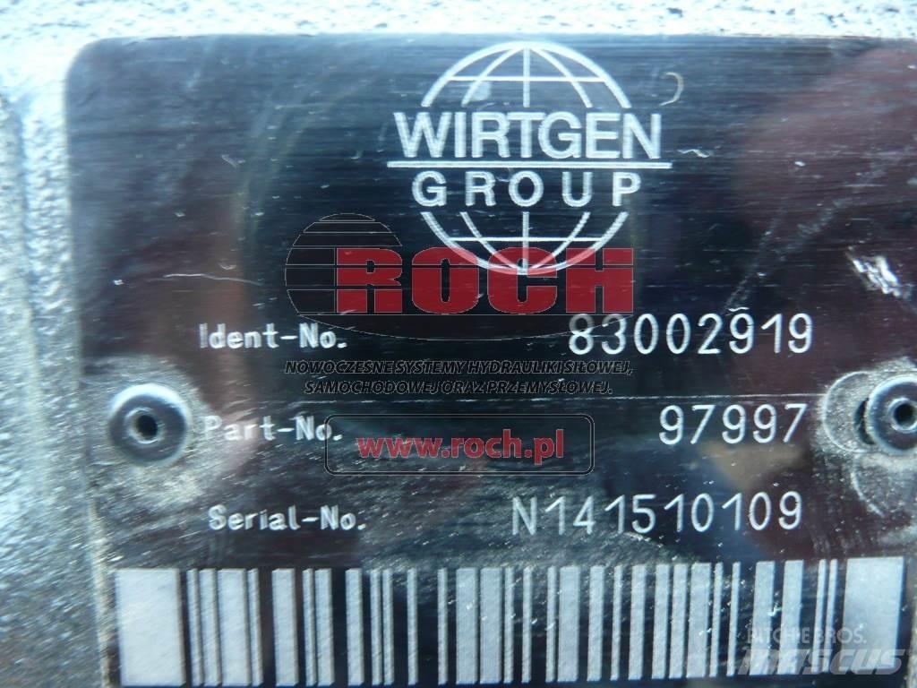 Wirtgen 83002919 97997 油壓