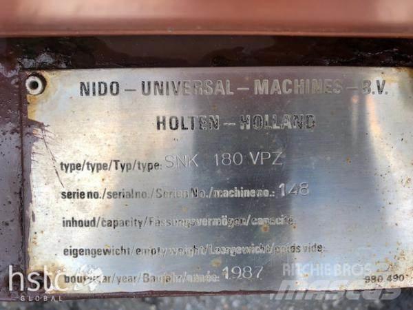 Schmidt Nido SNK 180 刮雪板和犁