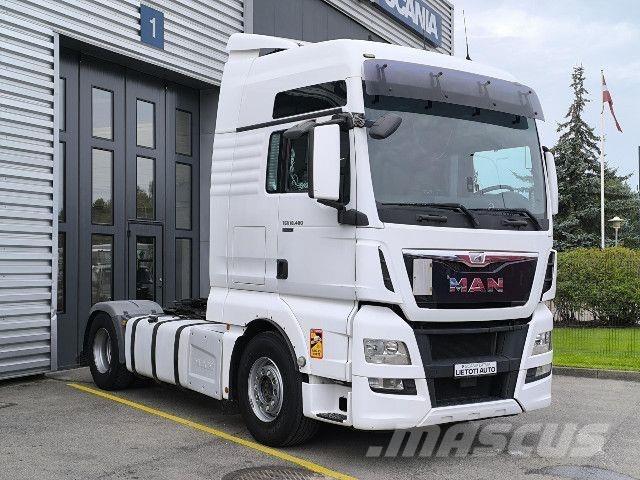 MAN TGX 18.480 曳引機組件