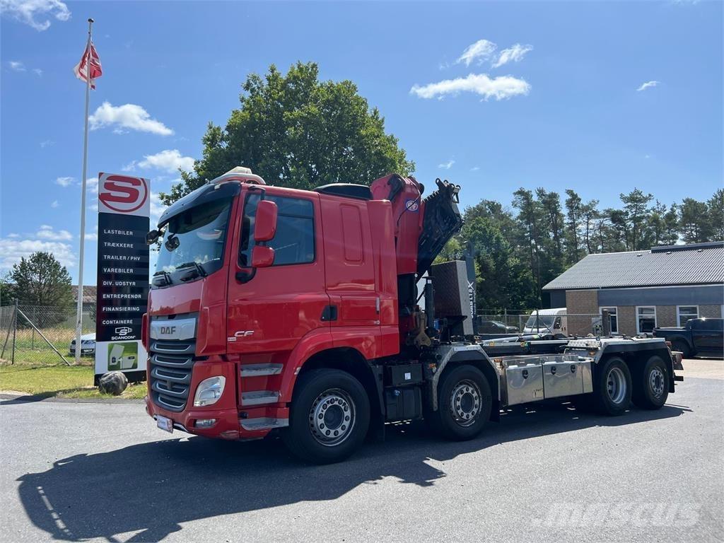 DAF CF 480 FAX 8x2*6 起重可拆卸式卡車