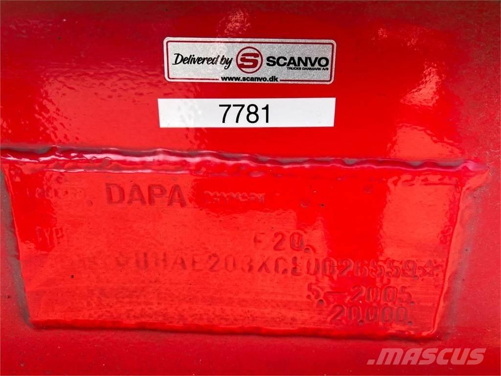 Dapa 20 ton wirehejs 裝卸式拖車