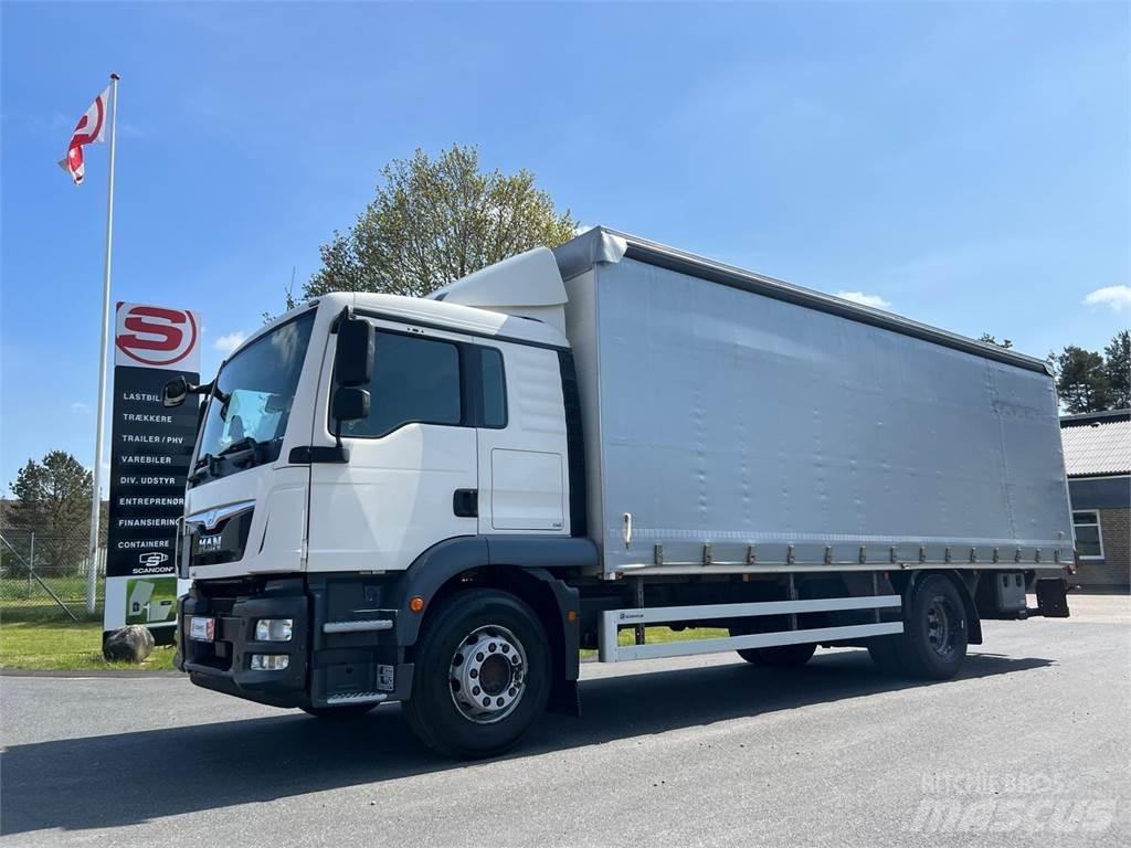 MAN TGM 18-340 BL 篷布卡車