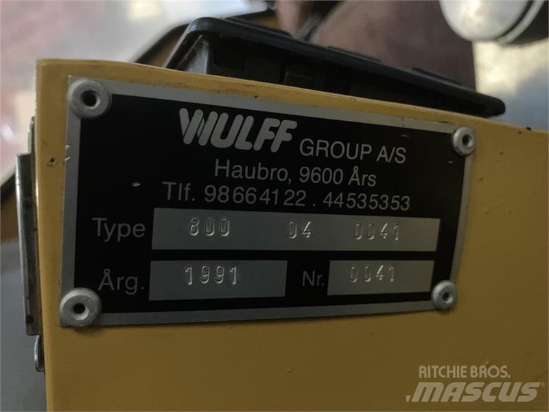 Wulff 800 工具車