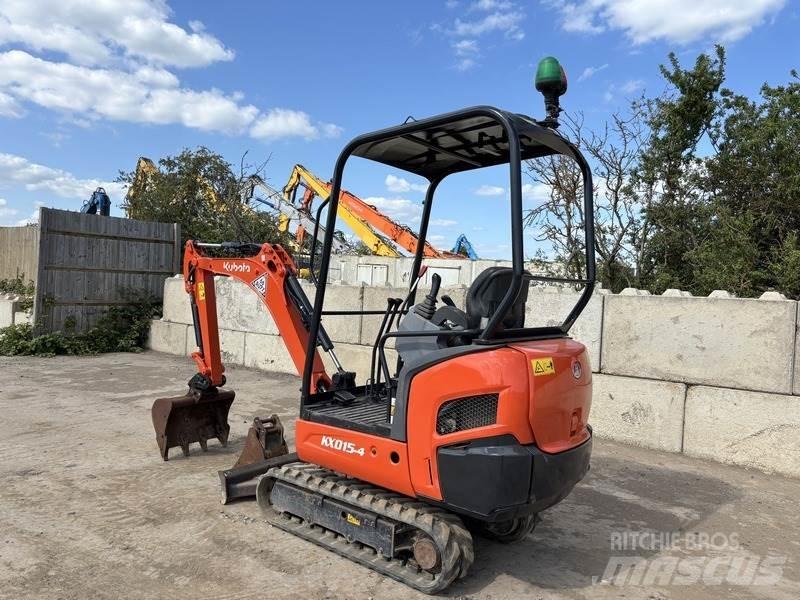 Kubota KX015-4 小型挖土機/掘鑿機<7t(小型挖掘機)