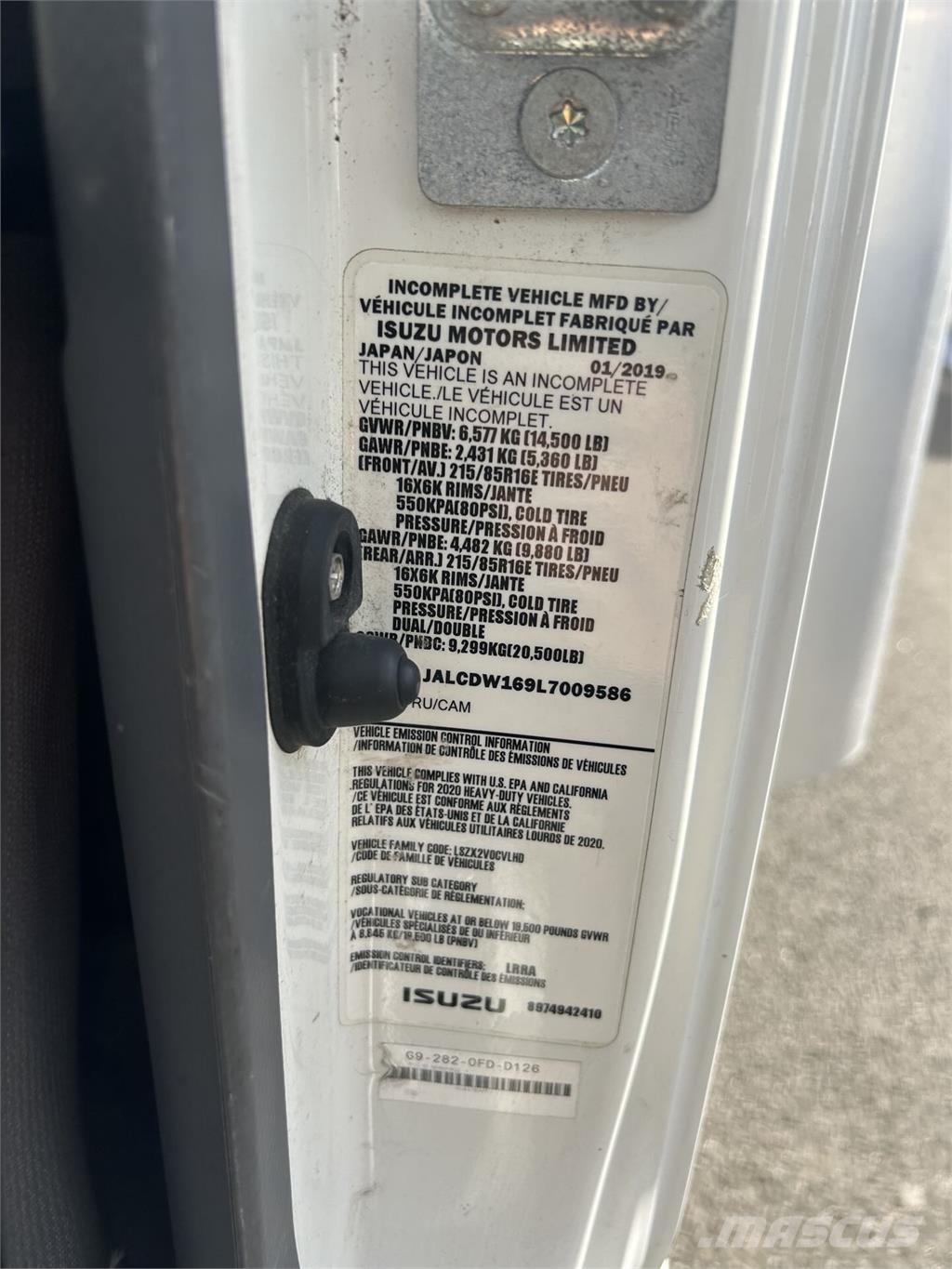 Chevrolet 4500 貨箱式卡車